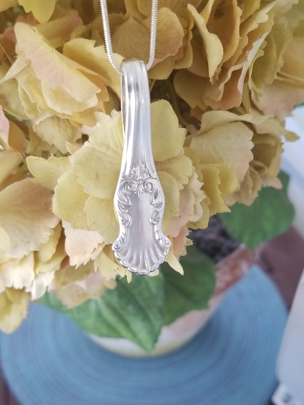 Silver Plated Pendant From National Guildcraft 1944 "Concerto"  Flatware